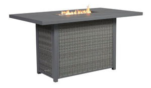 Palazzo Pub Height Fire Pit Table