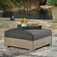 Load image into Gallery viewer, CITRINE PARK Outdoor Ottoman with Cushion
