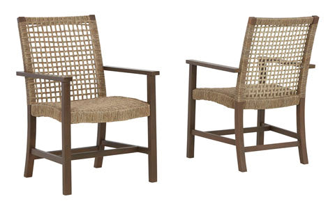 Germalia Outdoor Dining Chairs - Set of 2