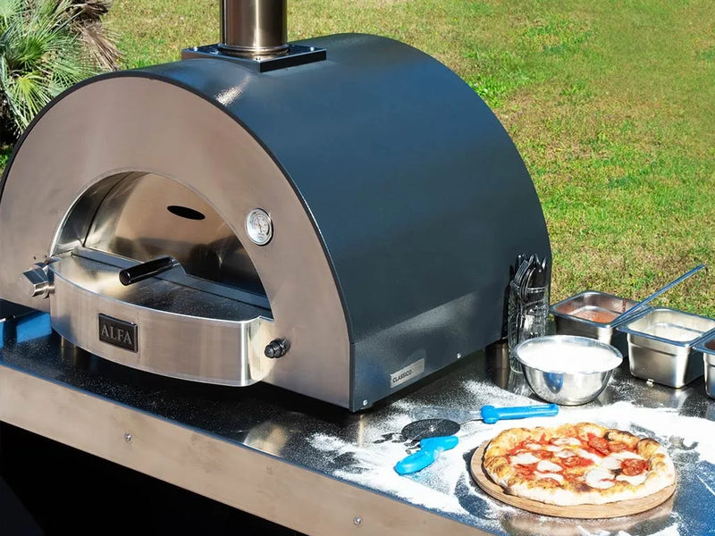 Alfa Classico 2 Pizze GAS- GREY (Top Only)