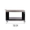 Alfa Outdoor Oven Cart/Prep Station