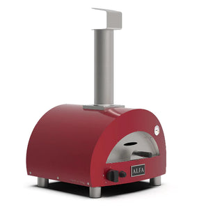 Alfa Moderno Portable Propane Pizza Oven-ANTIQUE RED