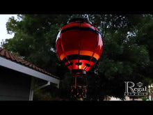 Load and play video in Gallery viewer, Hot Air Balloon Solar Lantern LG - Stripe
