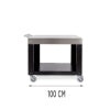 Alfa Outdoor Oven Cart/Prep Station